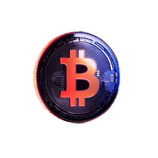 Tarjeta suspendida que muestra datos analíticos sobre el mercado cripto