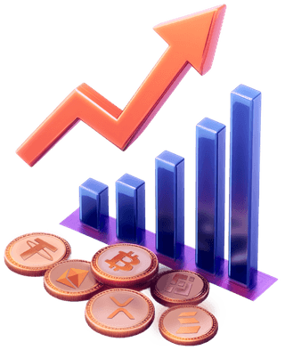 Interfaz de la plataforma de trading de criptomonedas Cumbre Capitenza con la descripción del producto